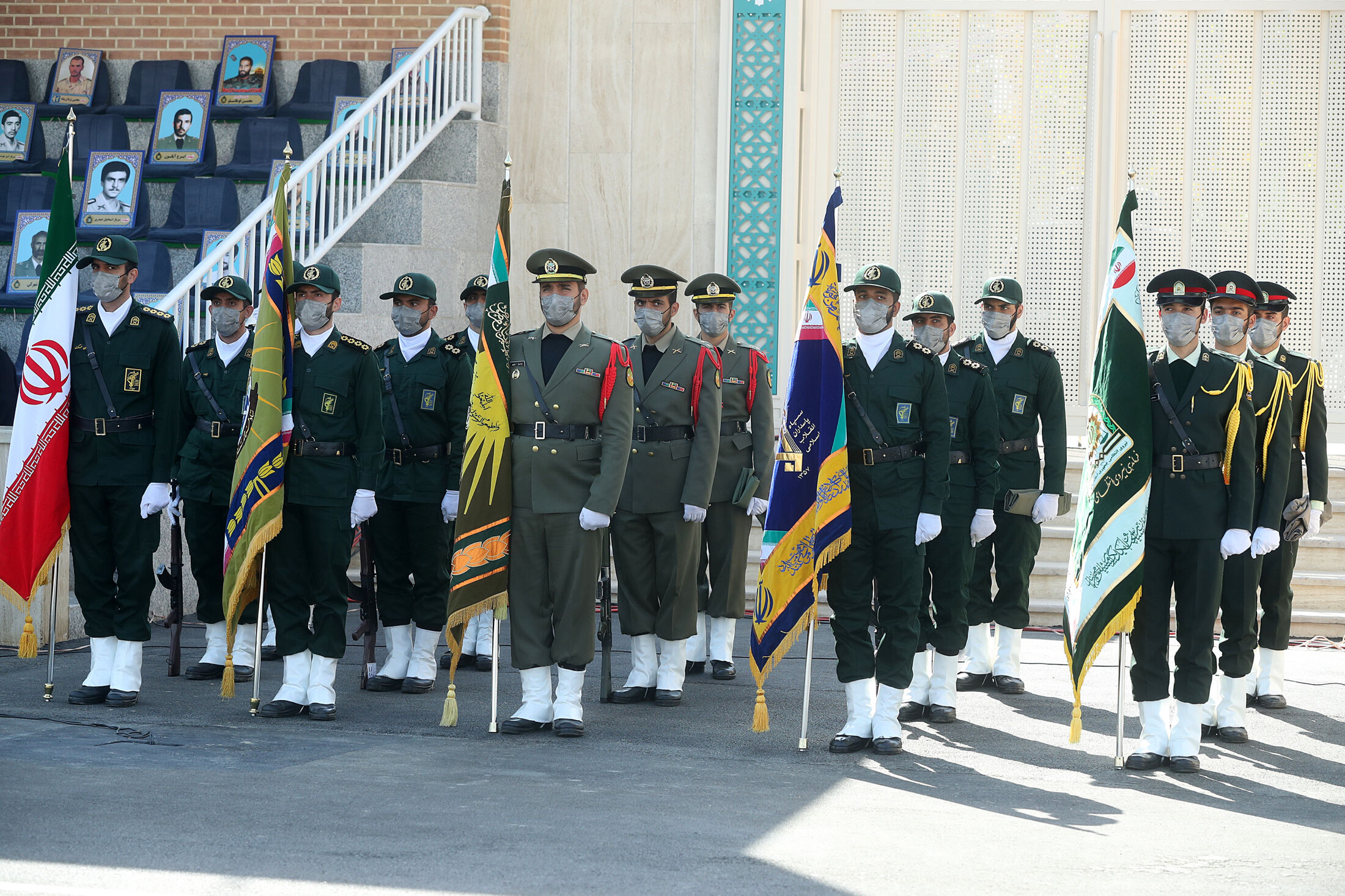  مراسم دانش‌آموختگی دانشگاههای افسری در دانشگاه امام حسین(ع)