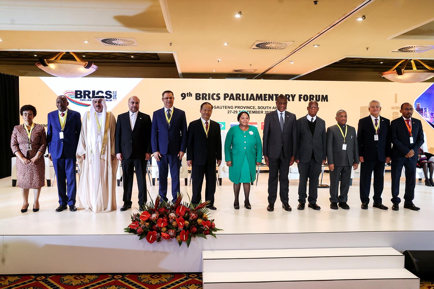 افتتاحیه نهمین مجمع پارلمانی گروه بریکس در ژوهانسبورگ - آفریقای جنوبی