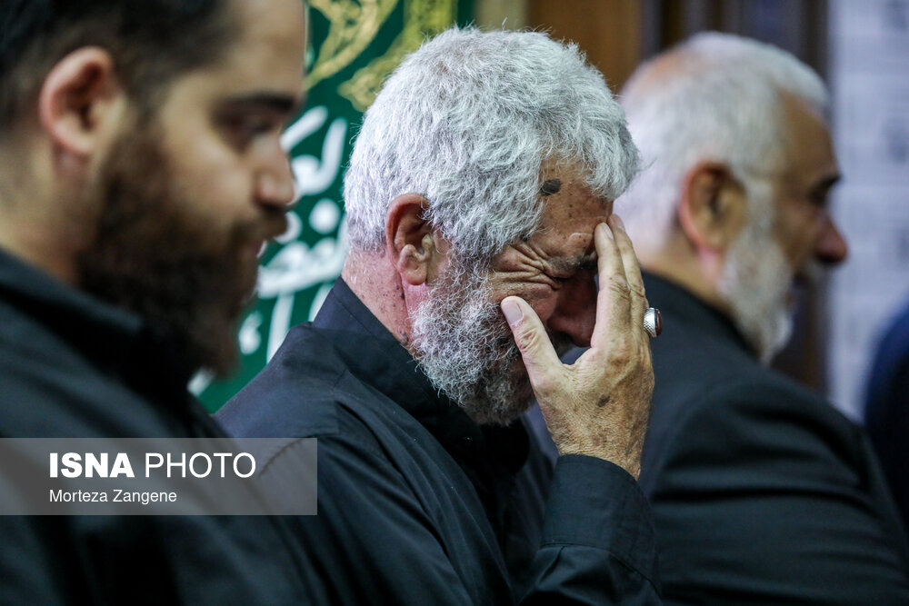 مراسم سالگرد شهادت اسماعیل هنیه و چهلم سردار ایزدی