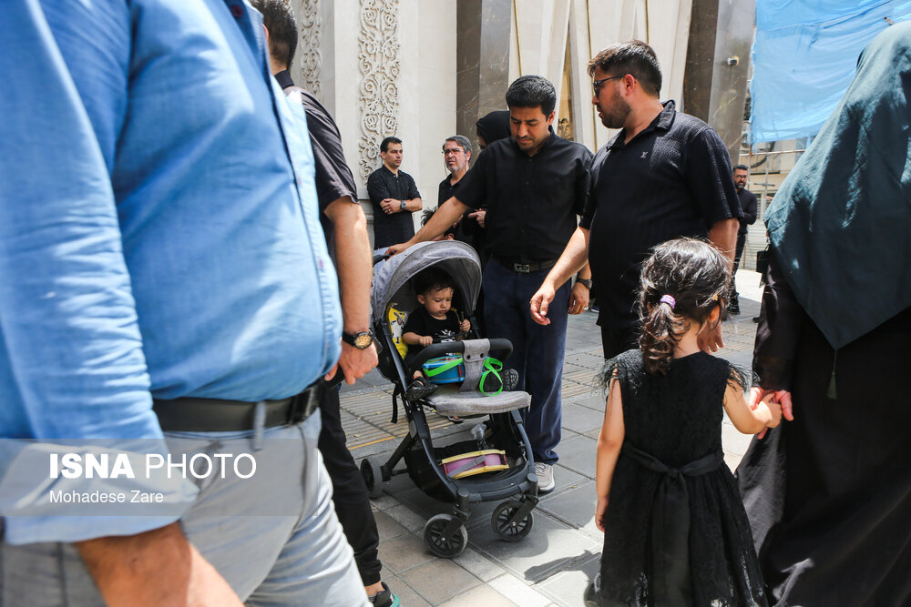 مراسم عزاداری تاسوعای حسینی مشهد