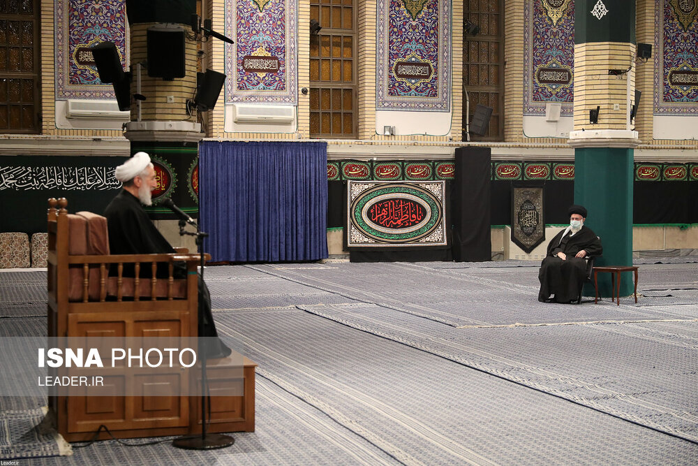 نخستین شب مراسم عزاداری ایام شهادت حضرت فاطمه‌زهرا (س)