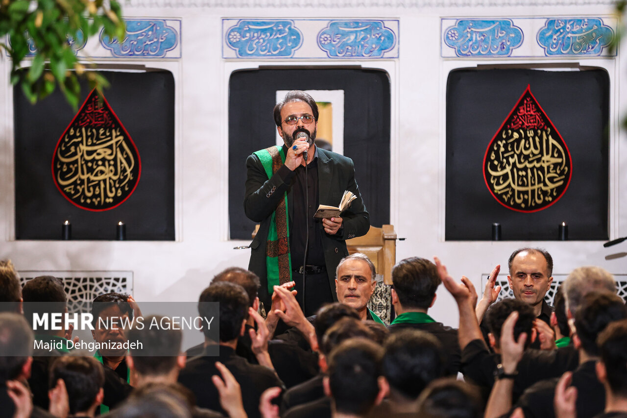 روضه‌خوانی سنتی در بیت شهید صدوقی یزد