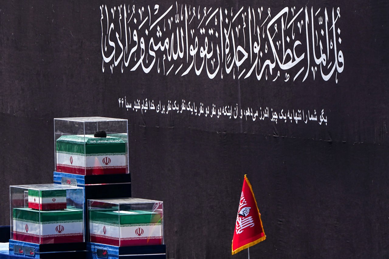 مراسم وداع با پیکر مطهر امام مجاهد شهید