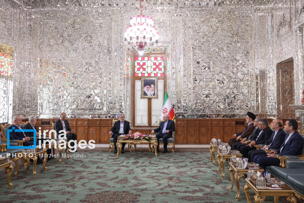 دیدار دبیر کل جنبش جهاد اسلامی فلسطین با قالیباف