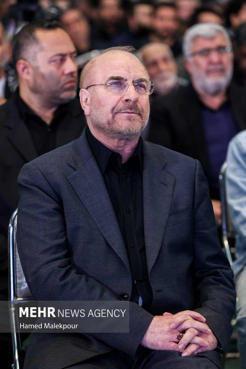 قالیباف در مراسم سیزدهمین سالگرد شهادت سردار شهید حسن طهرانی مقدم