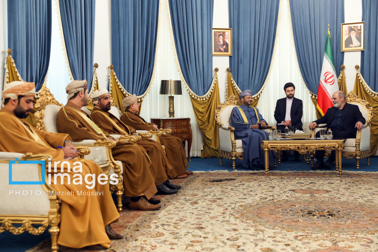 دیدار وزیر خارجه عمان با دبیر شورای عالی امنیت ملی