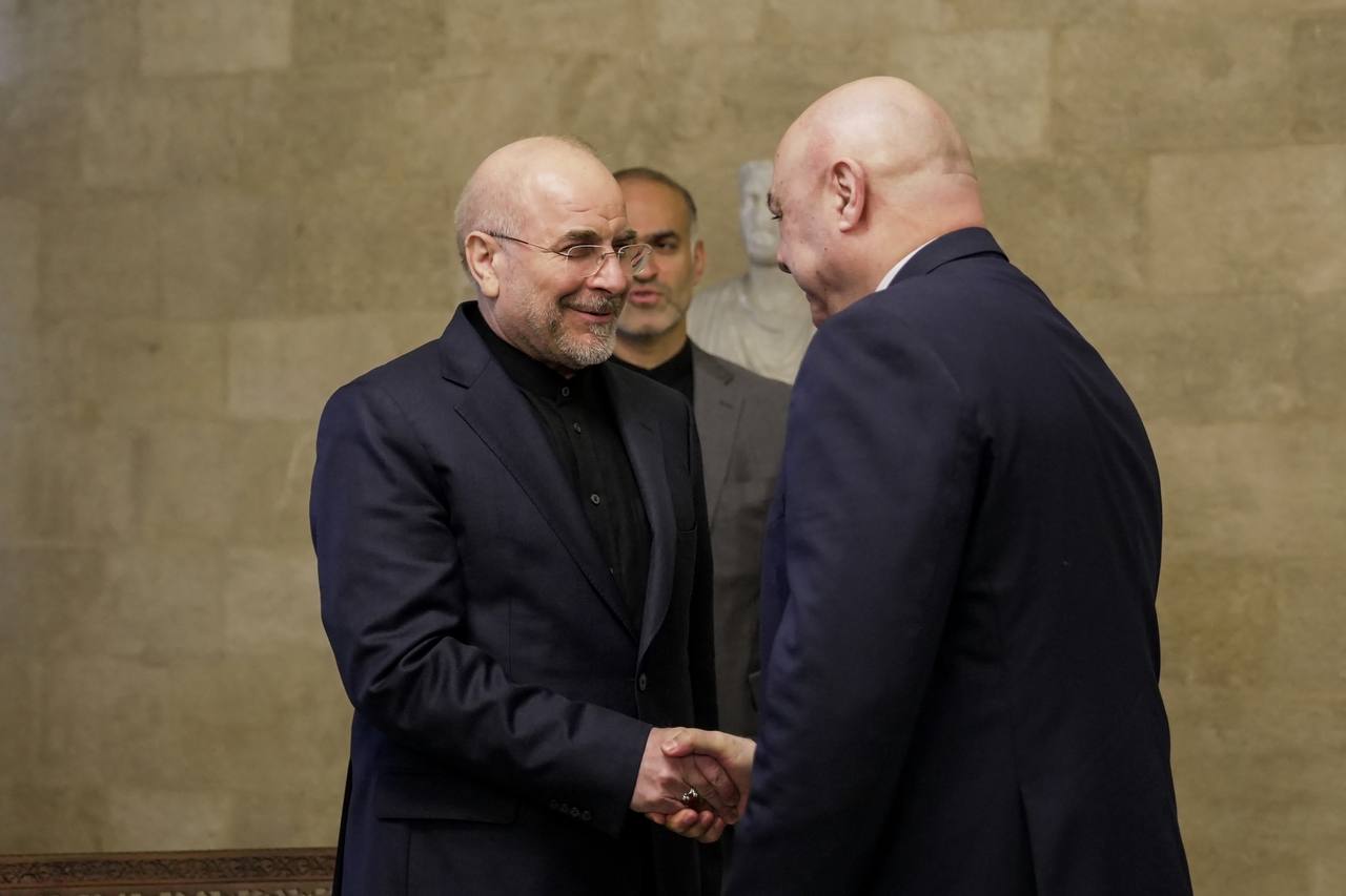  دیدار جوزف عون  و محمدباقر قالیباف  - بیروت