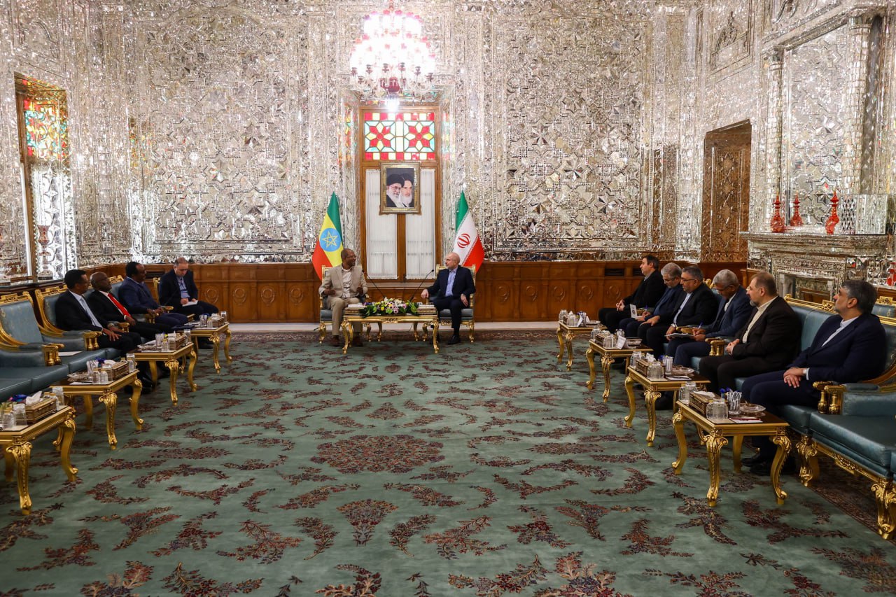 دیدار رئیس مجلس نمایندگان اتیوپی با قالیباف
