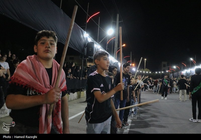 آیین شاه حسین گویان در شناط - ابهر