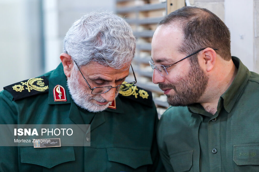 مراسم اولین سالگرد شهادت سردار زاهدی و همراهان