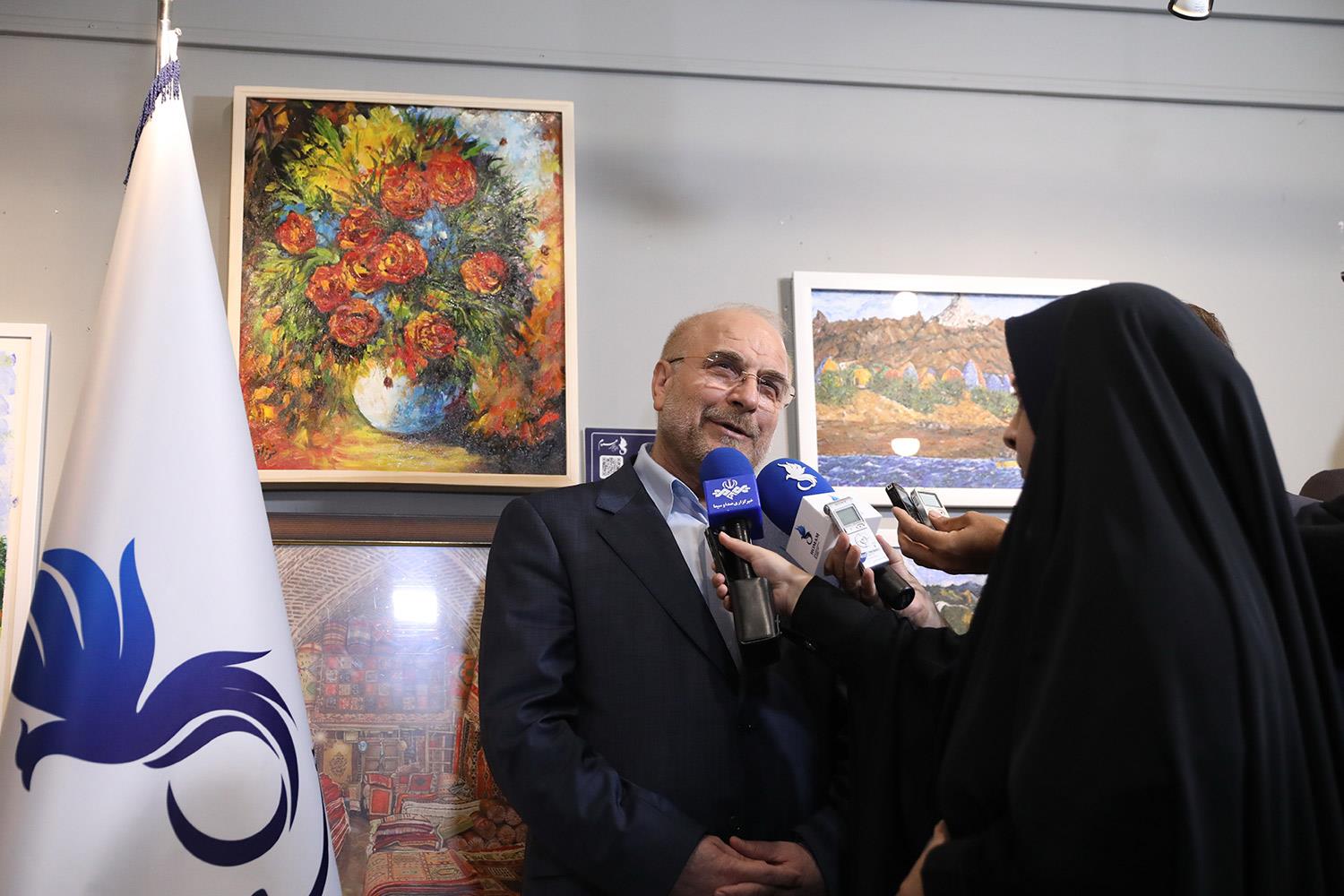 بازدید قالیباف از سومین جشنواره بین‌المللی همام