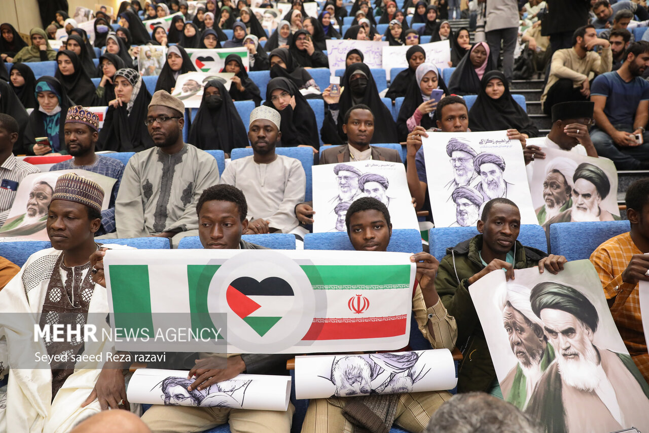 مراسم اعطای دکترای افتخاری دانشگاه تهران به شیخ زکزاکی