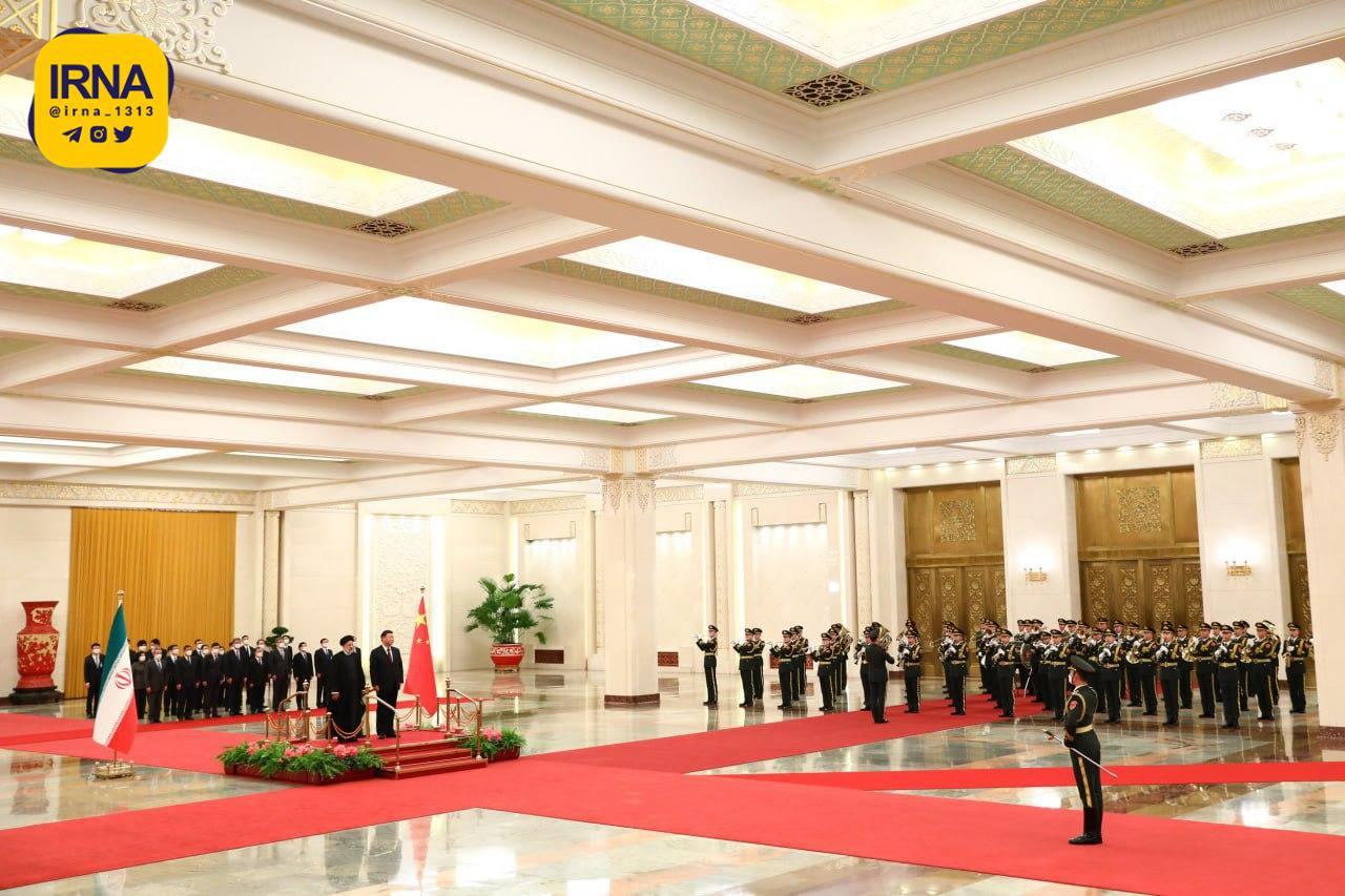 استقبال رسمی از رئیسی