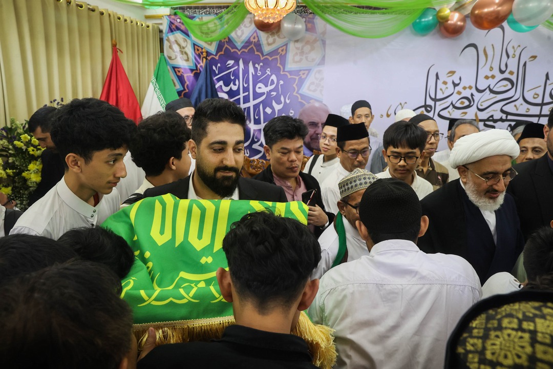 حضور قالیباف در مرکز فرهنگی اسلامی اندونزی