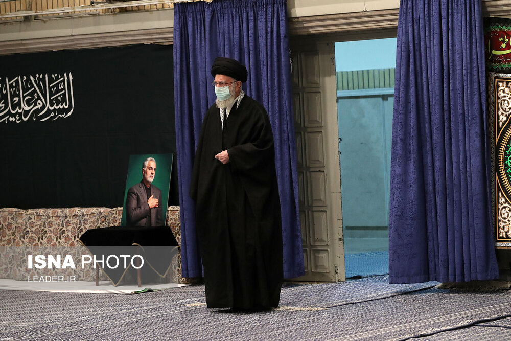 نخستین شب مراسم عزاداری ایام شهادت حضرت فاطمه‌زهرا (س)