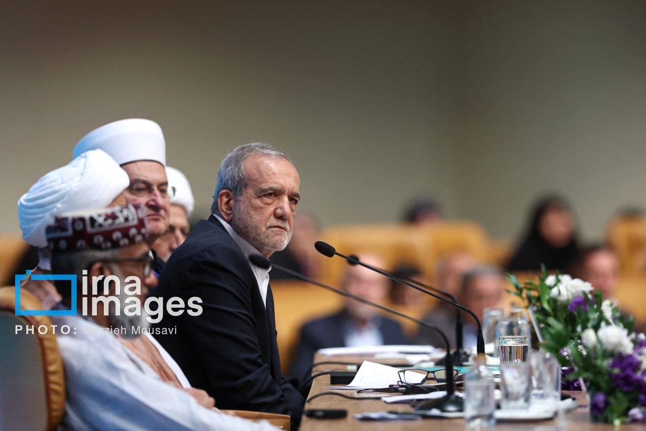 پزشکیان در کنفرانس بین‌المللی وحدت اسلامی