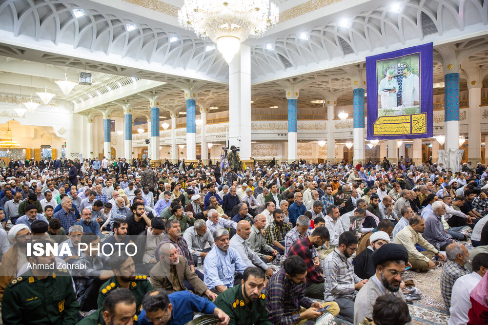 مراسم بزرگداشت شهدای خدمت در حرم حضرت فاطمه معصومه(س)