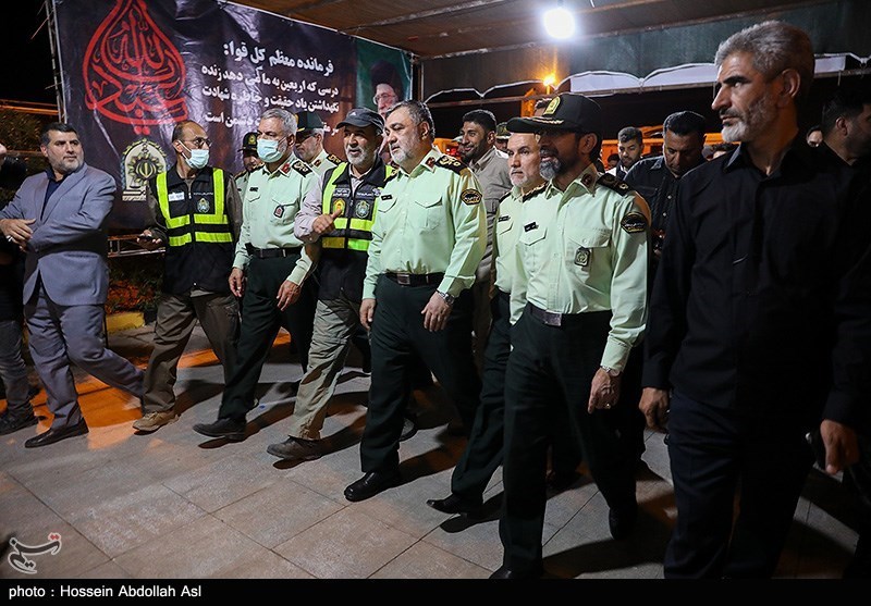  بازدید سردار اشتری از مرز شلمچه