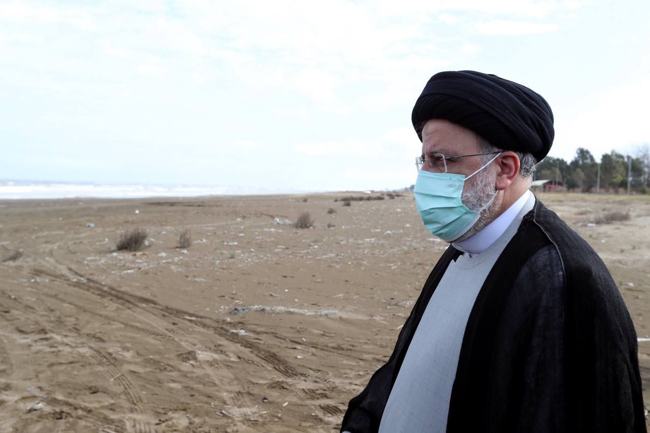 بازدید رئیسی از سواحل آزادسازی شده مازندران