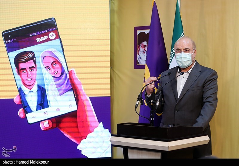 مراسم رونمایی از پلتفرم همدم با حضور قالیباف