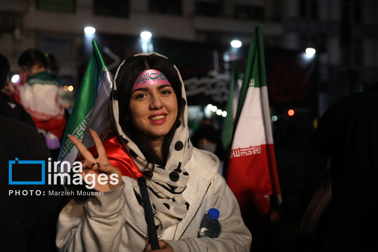 اربعین شهادت رهبر انقلاب در میدان انقلاب