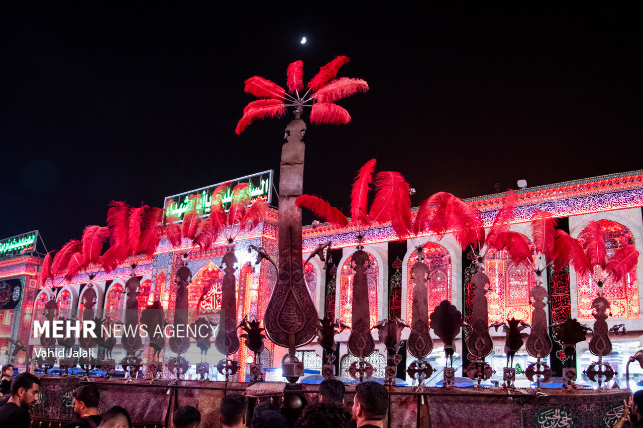 شب عاشورای حسینی در کربلای معلی