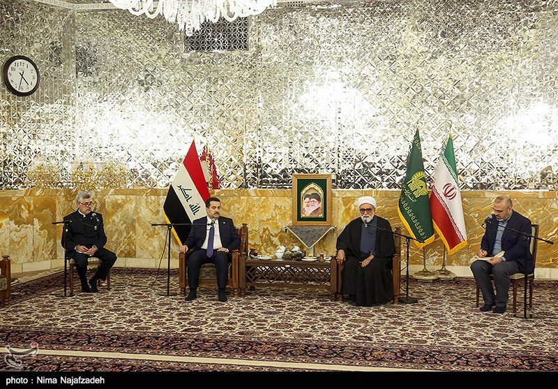  دیدار نخست‌وزیر عراق با تولیت آستان قدس رضوی