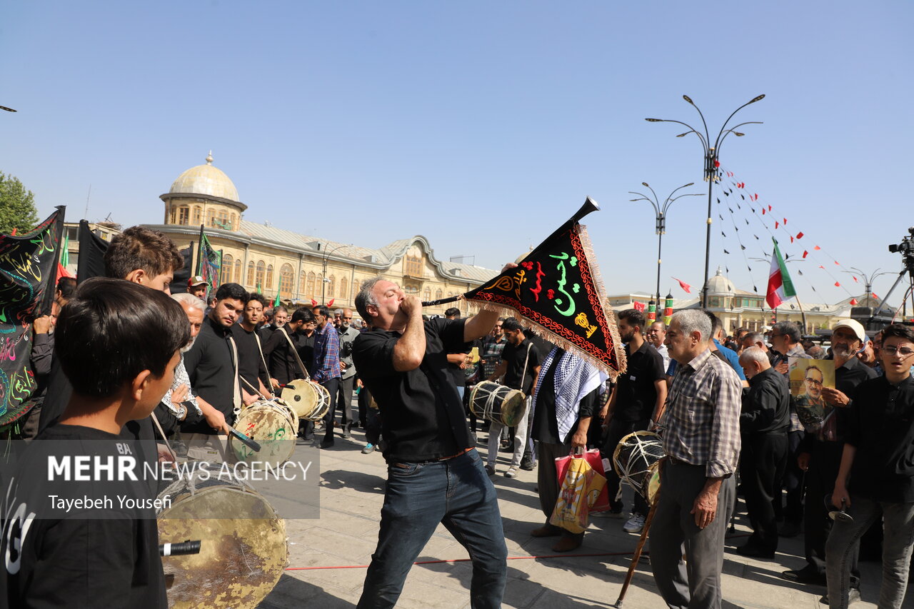 تشییع و خاکسپاری پیکر سردار شهید «علی شادمانی» 