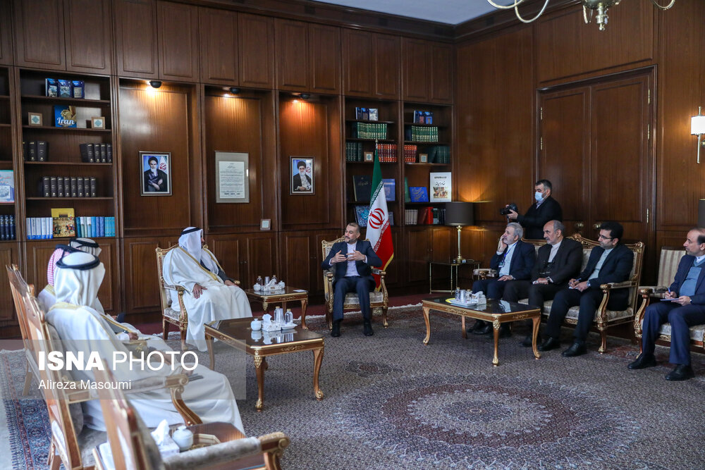 دیدار معاون وزیر امور خارجه قطر با امیرعبداللهیان