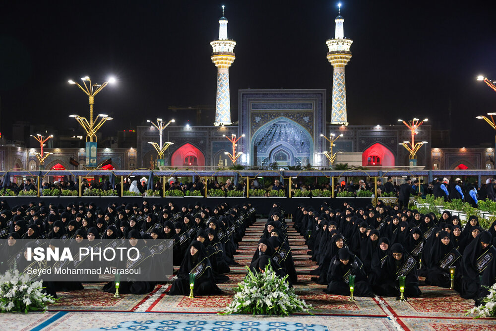 مراسم خطبه خوانی شب شهادت امام رضا (ع)