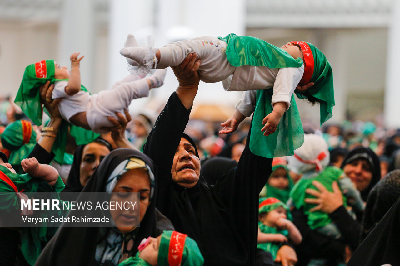 مراسم شیرخوارگان حسینی