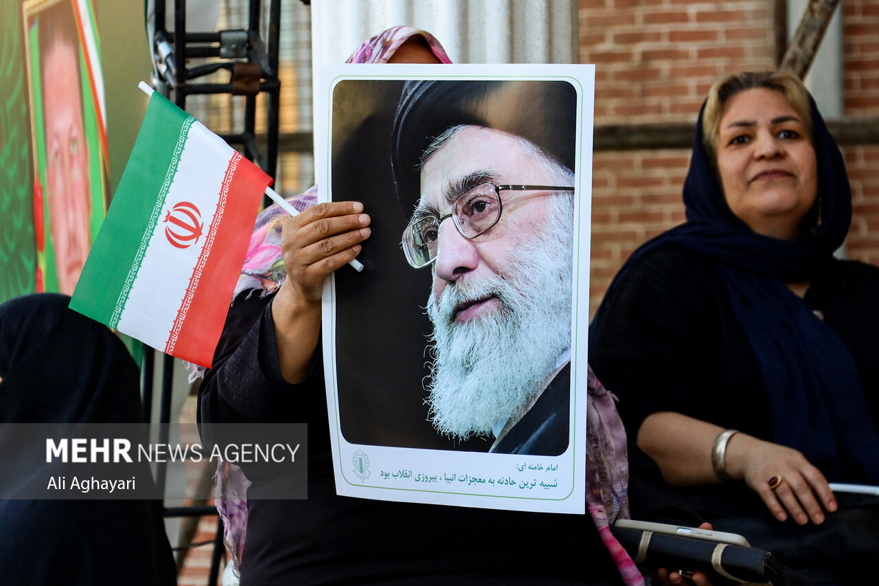 تجمع مردمی حمایت از عملیات «بشارت فتح» در سراسر کشور