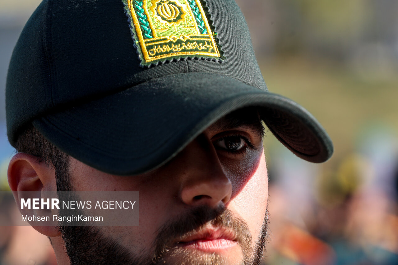 مراسم دانش آموختگی دانشگاه علوم انتظامی