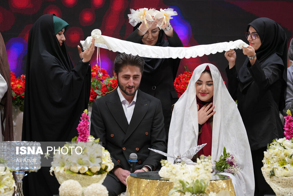 جشن ازدواج ۱۸۵ زوج دانشجو