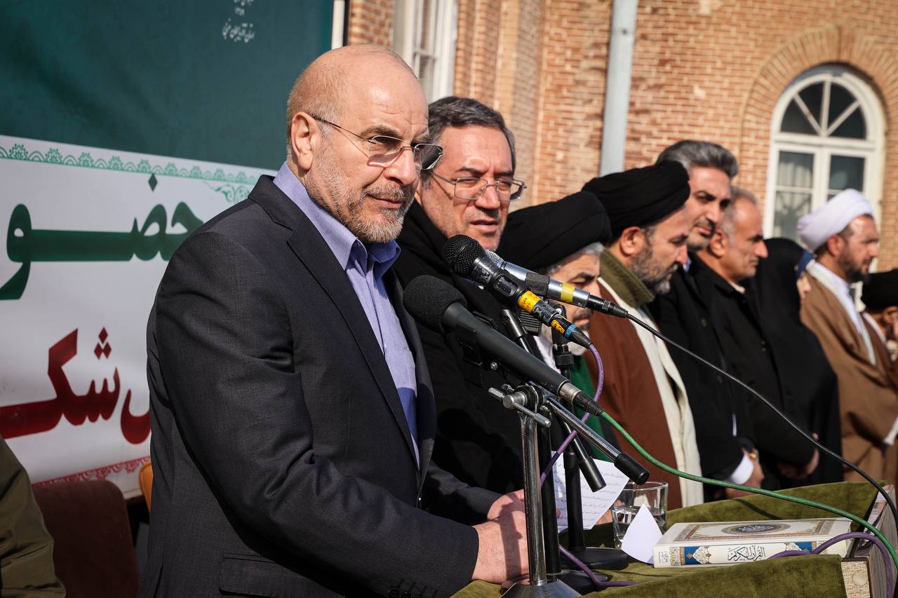 سخنرانی قالیباف در راهپیمایی یوم‌الله بیست‌ودوم بهمن - ارومیه