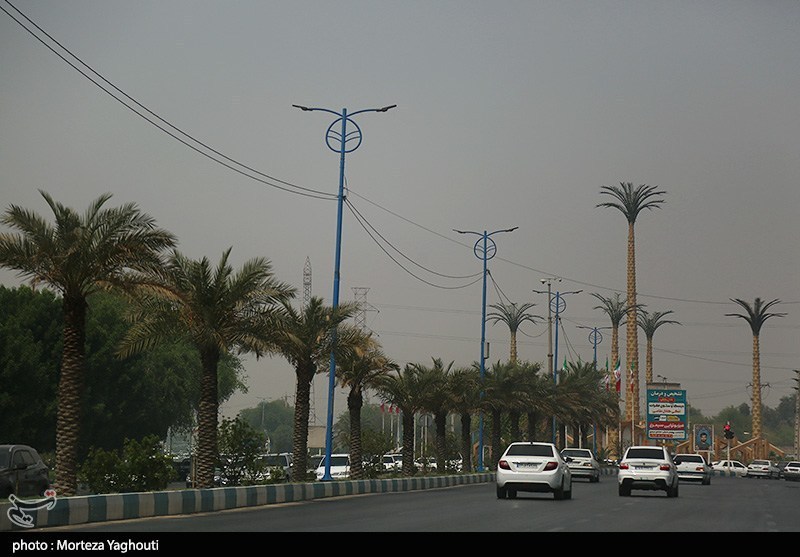 آلودگی هوای اهواز