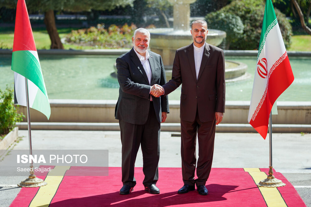 خاطرات هنیه در تهران