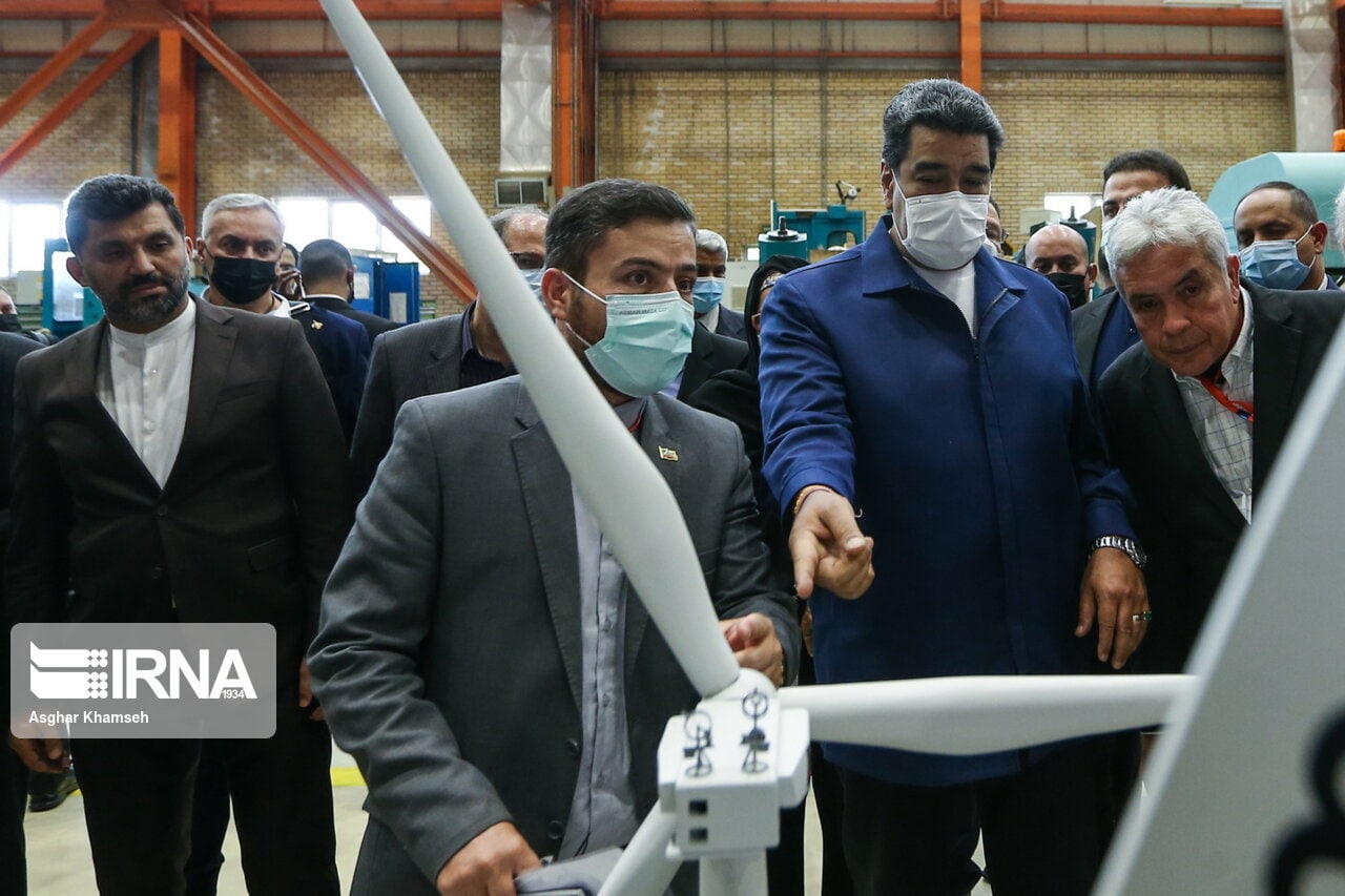 بازدید رئیسجمهور ونزوئلا از مجموعه صنعتی مپنا