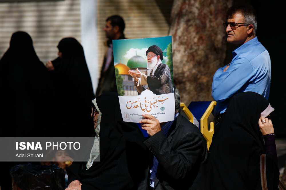 مراسم راهپیمایی روز قدس در اصفهان