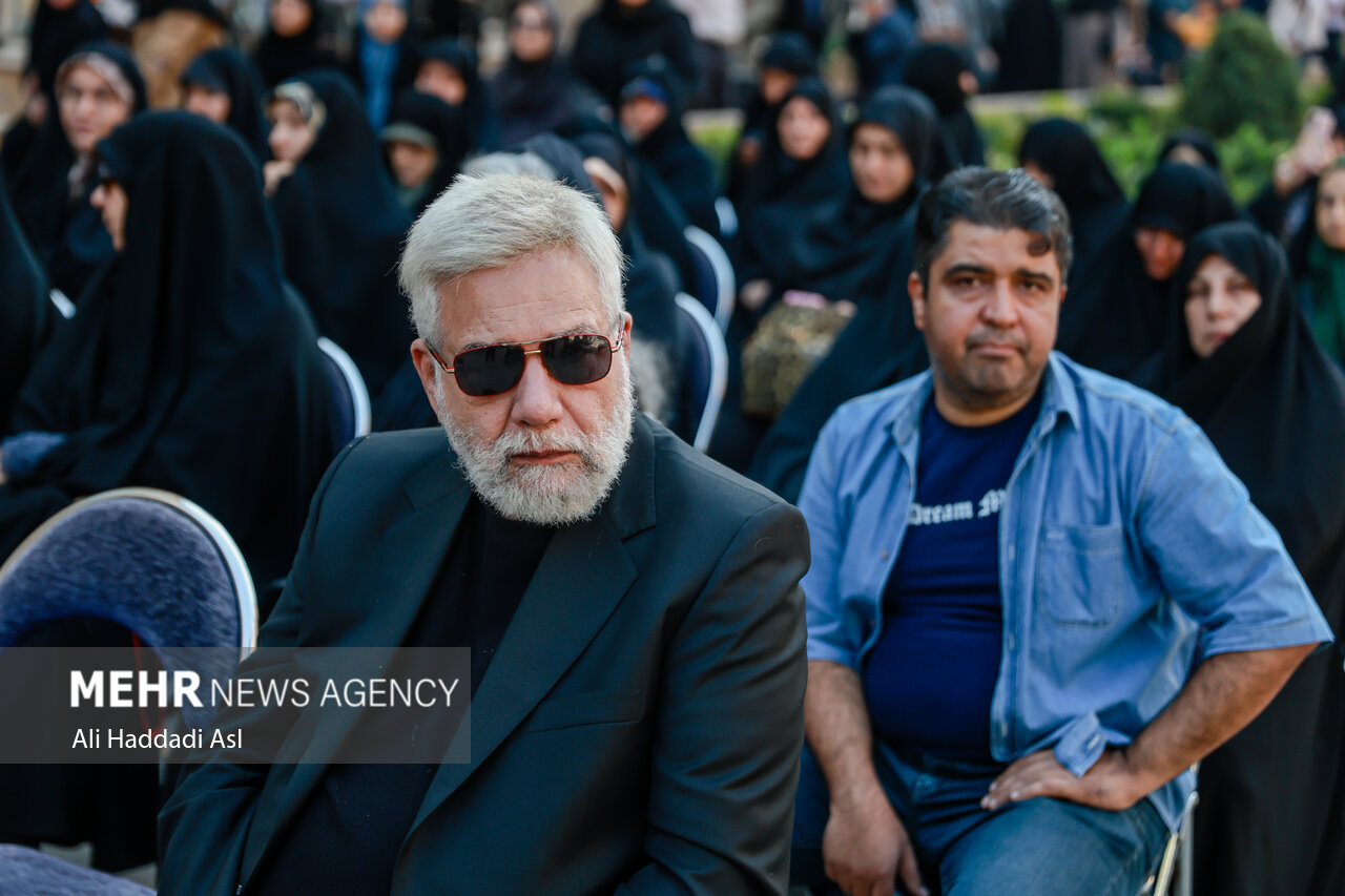 مراسم تشییع پیکر محمد کاسبی