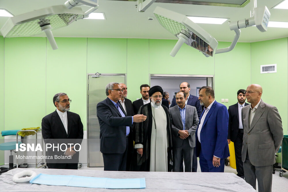افتتاح بیمارستان فوق‌ تخصصی کودکان حکیم با حضور رئیس جمهور