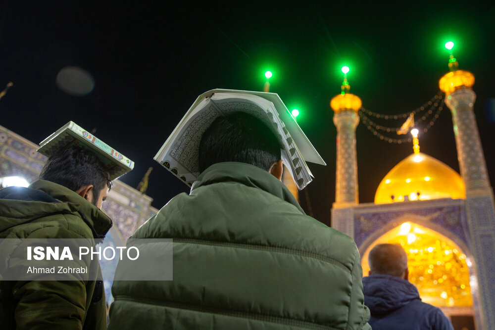 احیا لیالی قدر در حرم حضرت فاطمه معصومه(س)