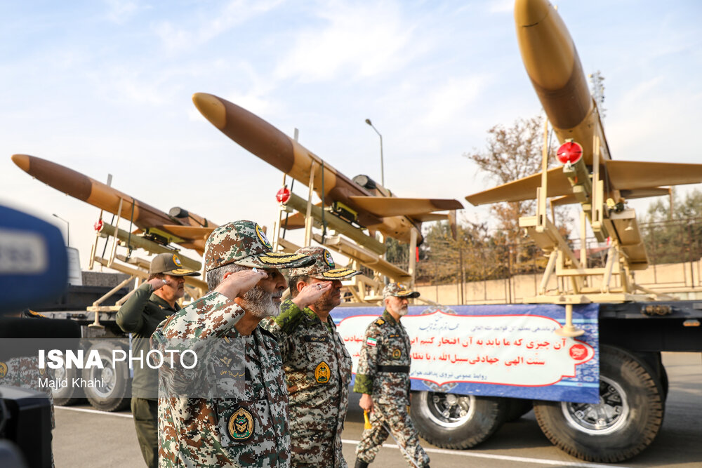 مراسم الحاق پهپادهای کرار به یگان‌های عملیاتی (نپاجا)