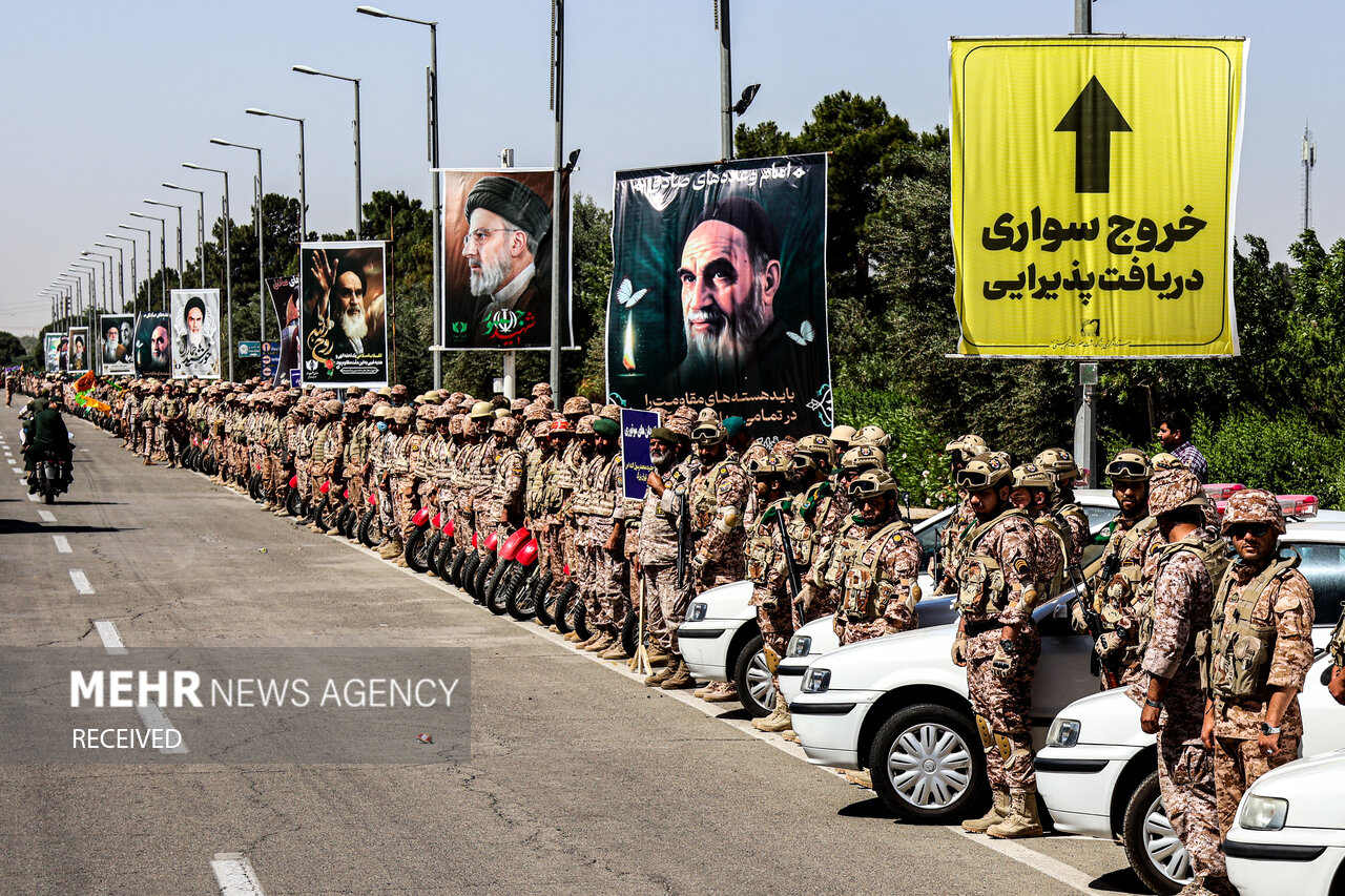 رزمایش امنیتی دفاعی قرارگاه شهید فهمیده