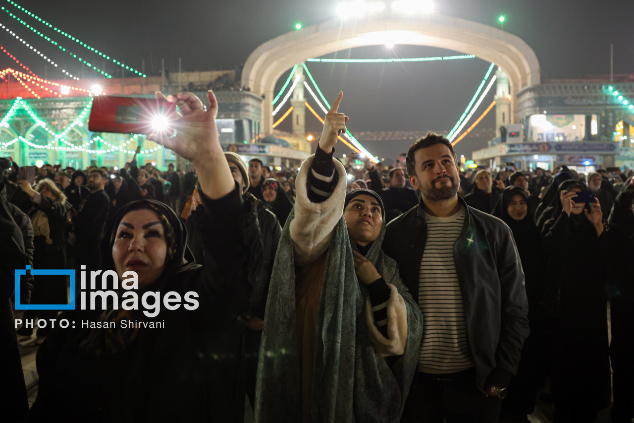 مسجد جمکران در شب ولادت حضرت قائم (عج)