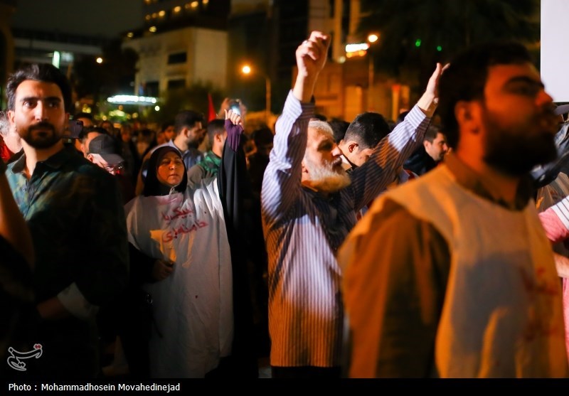 اجتماع ضد صهیونیستی در میدان فلسطین تهران