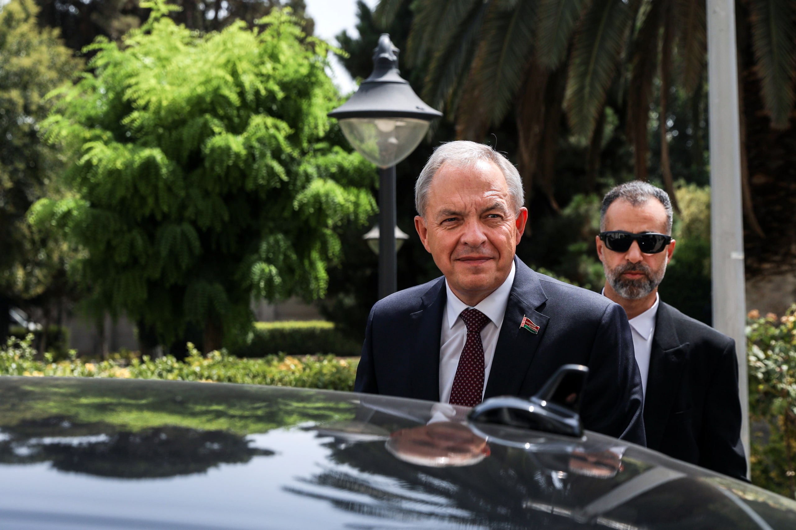 دیدار و گفت‌وگوی قالیباف و ایگور سرگینکو، رئیس مجلس ملی بلاروس