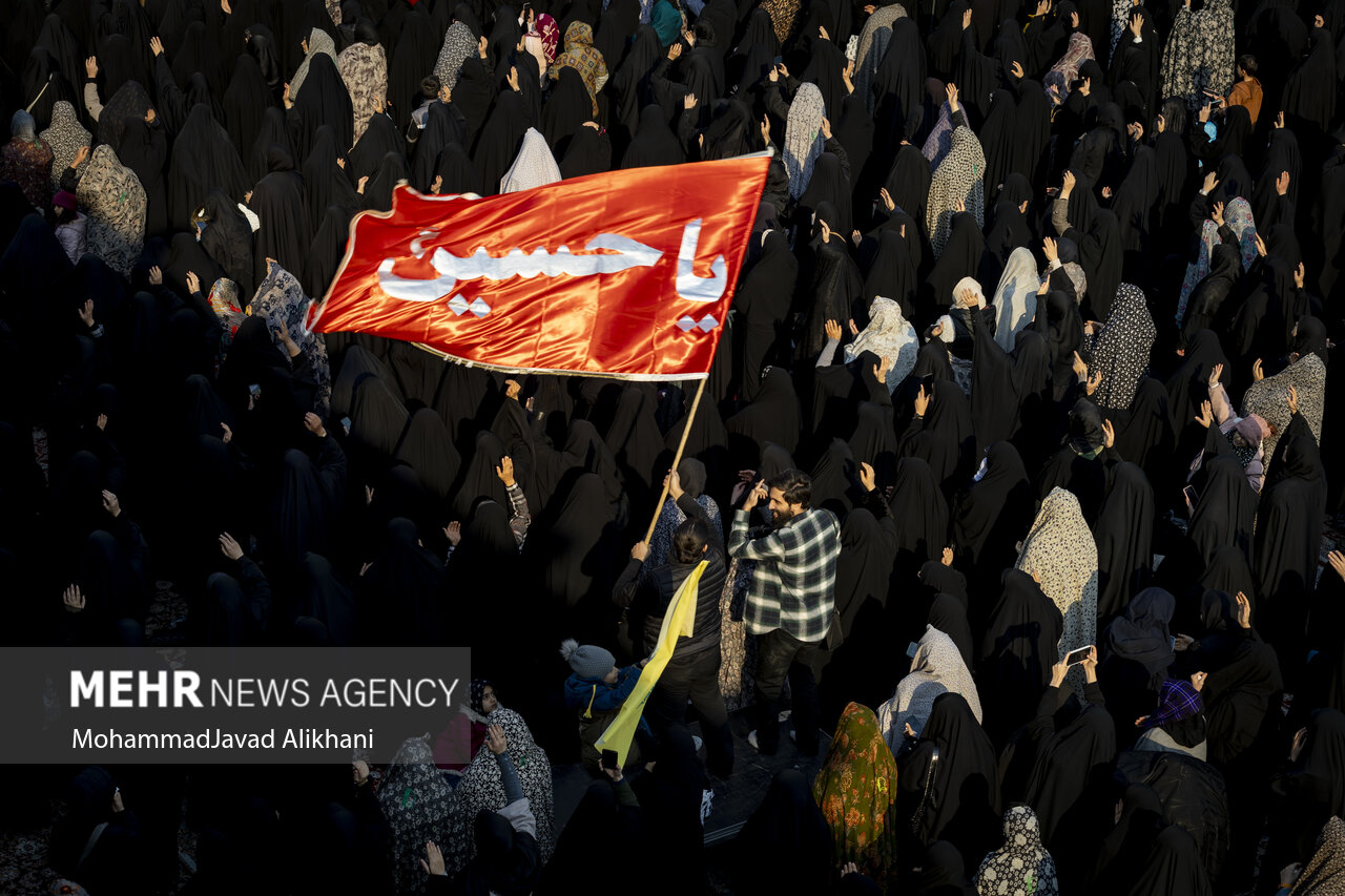 مراسم عزاداری دهه دوم فاطمیه در امامزاده صالح (ع)
