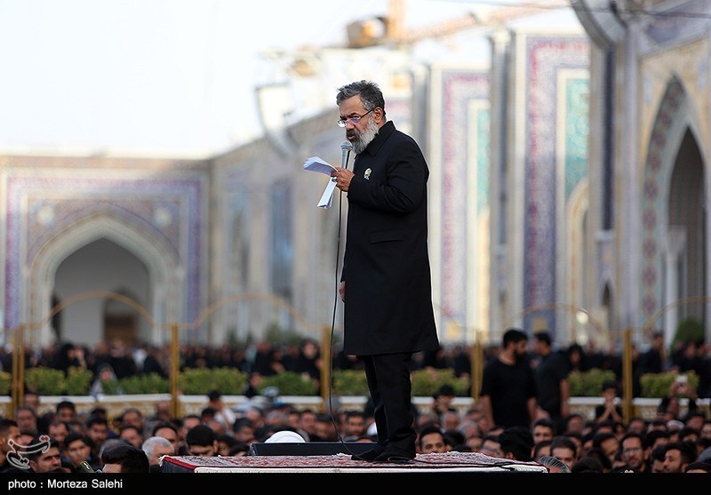 مراسم چهارپایه خوانی روز شهادت امام رضا(ع)