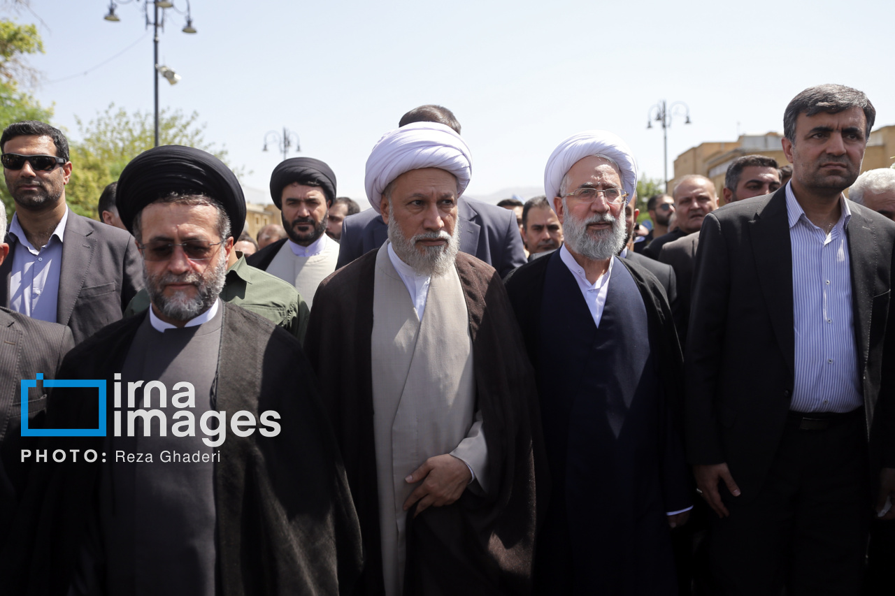 تشییع پیکر مطهر شهیدقاضی « احسان باقری»